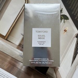 Tom Ford Soleil Neige Shimmering Body Oil 100 ml 3.4 New!